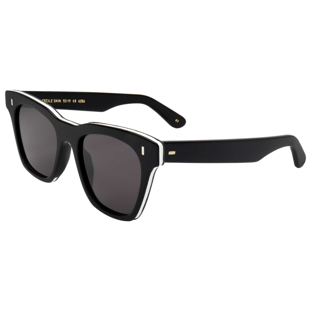 L.G.R. Women's Sunglasses CECILE-SKIN-BLK-53