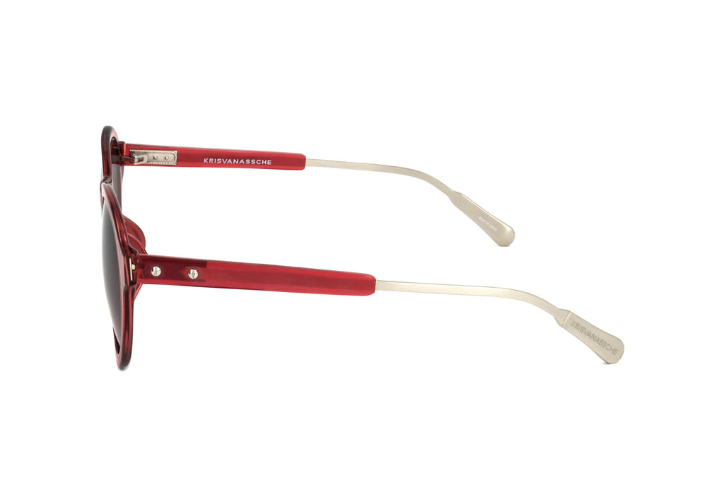 Kris Van Assche by Linda Farrow Men's Stainless steel Sunglasses
