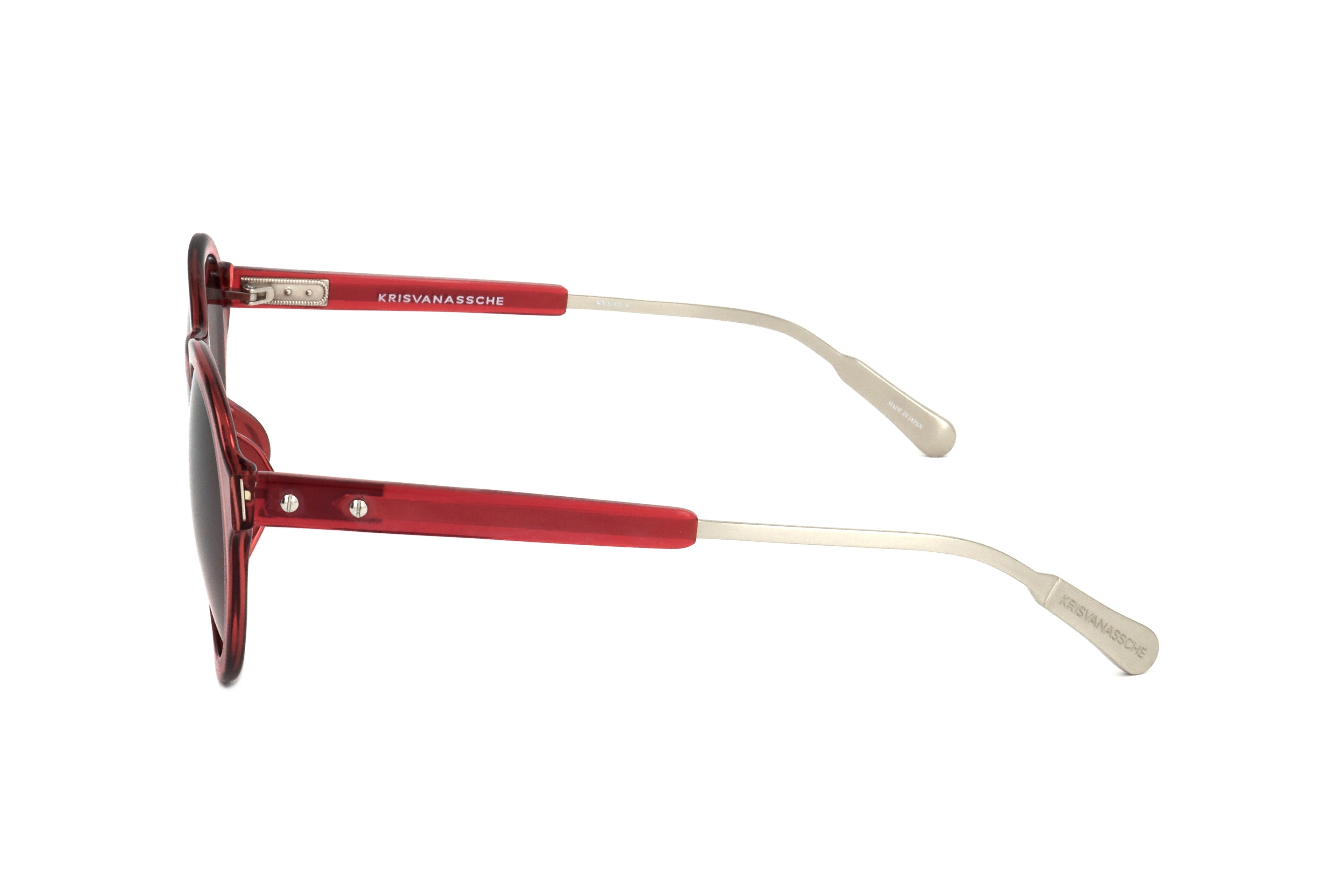 Kris Van Assche by Linda Farrow Men's Stainless steel Sunglasses