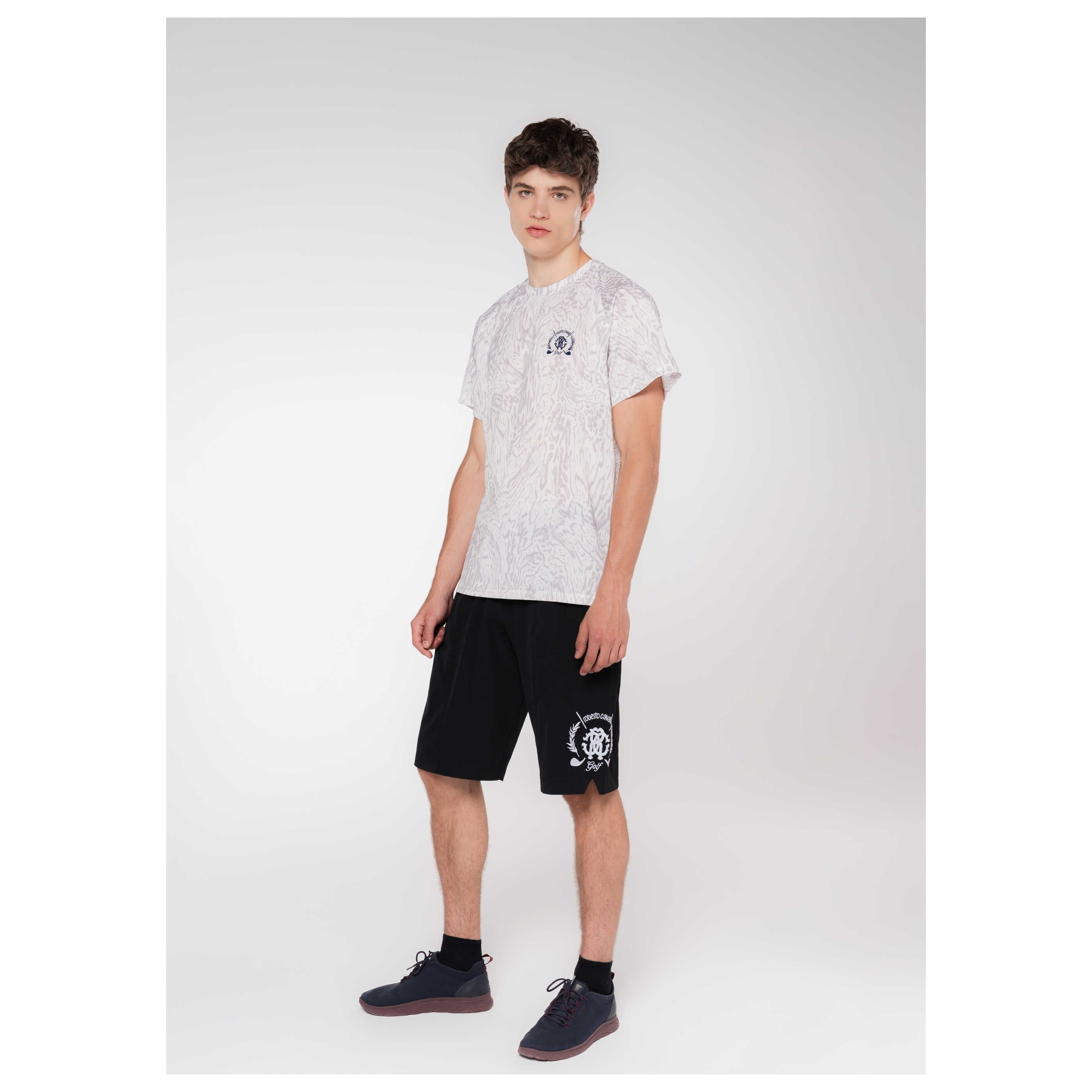 Roberto Cavalli Golf Men's Ergonomic T-Shirt