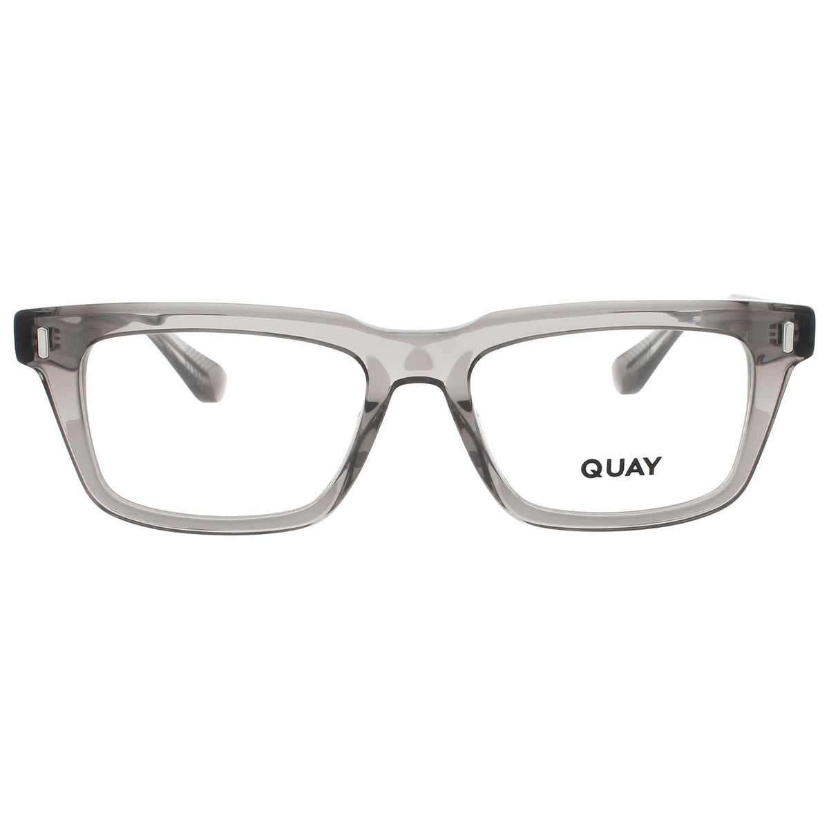 Quay Unisex Eyeglasses QUAY-OG-OF-2528-GRY-RX