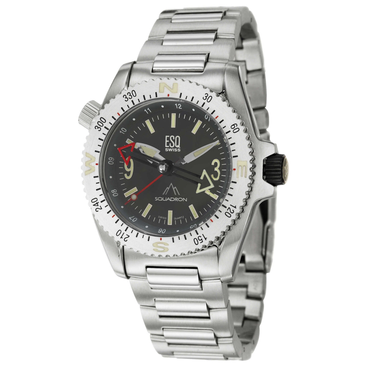 ESQ by Movado Squadron Compass Men's Quartz Watch 07301123