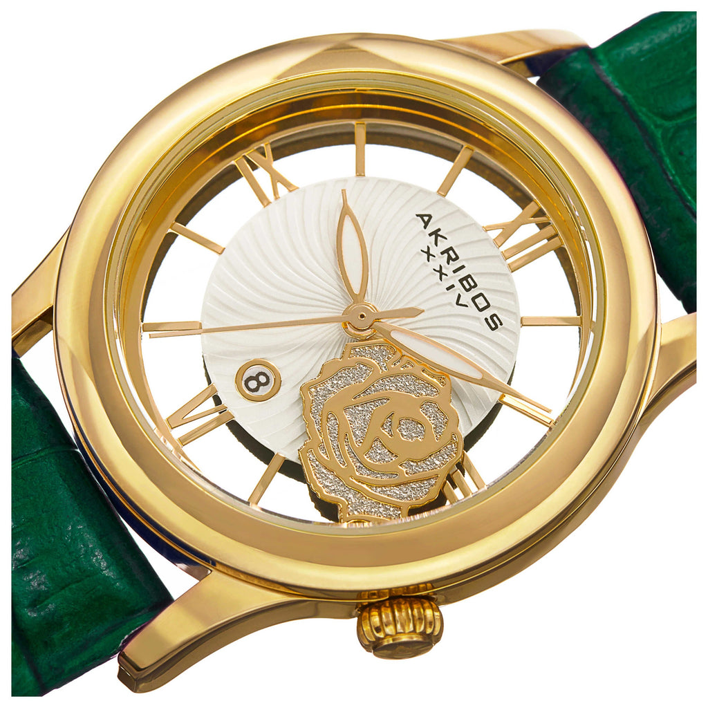 Akribos Xxiv Women's Watch AK837GN