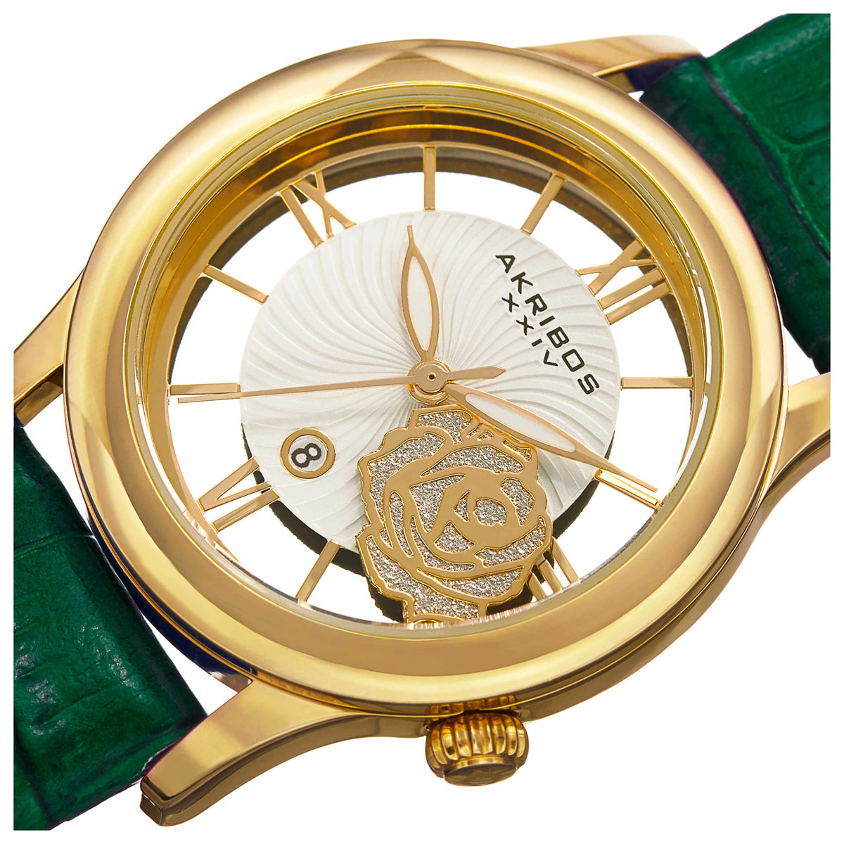 Akribos Xxiv Women's Watch AK837GN