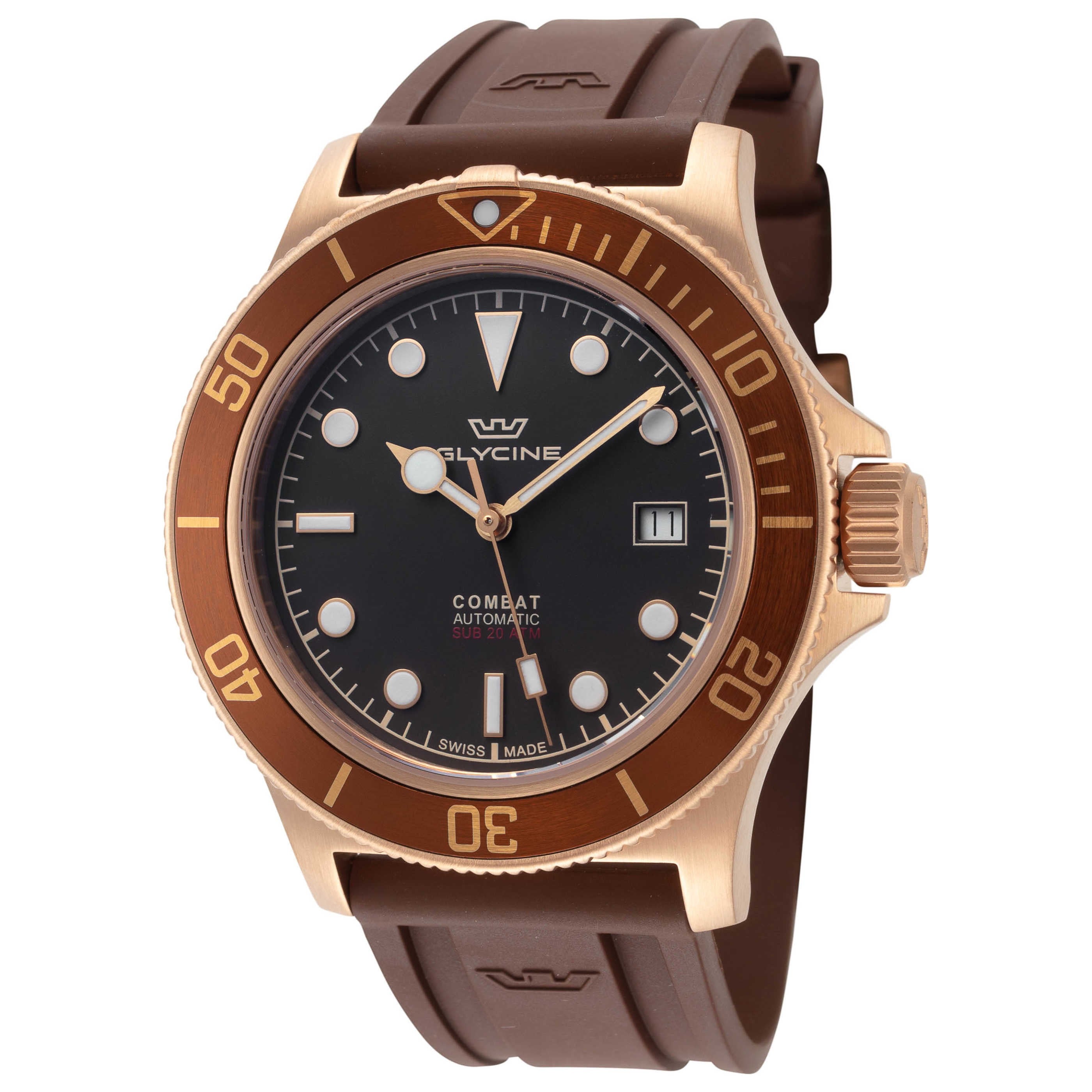 Glycine Combat Sub Bronze Men's Watch GL0324