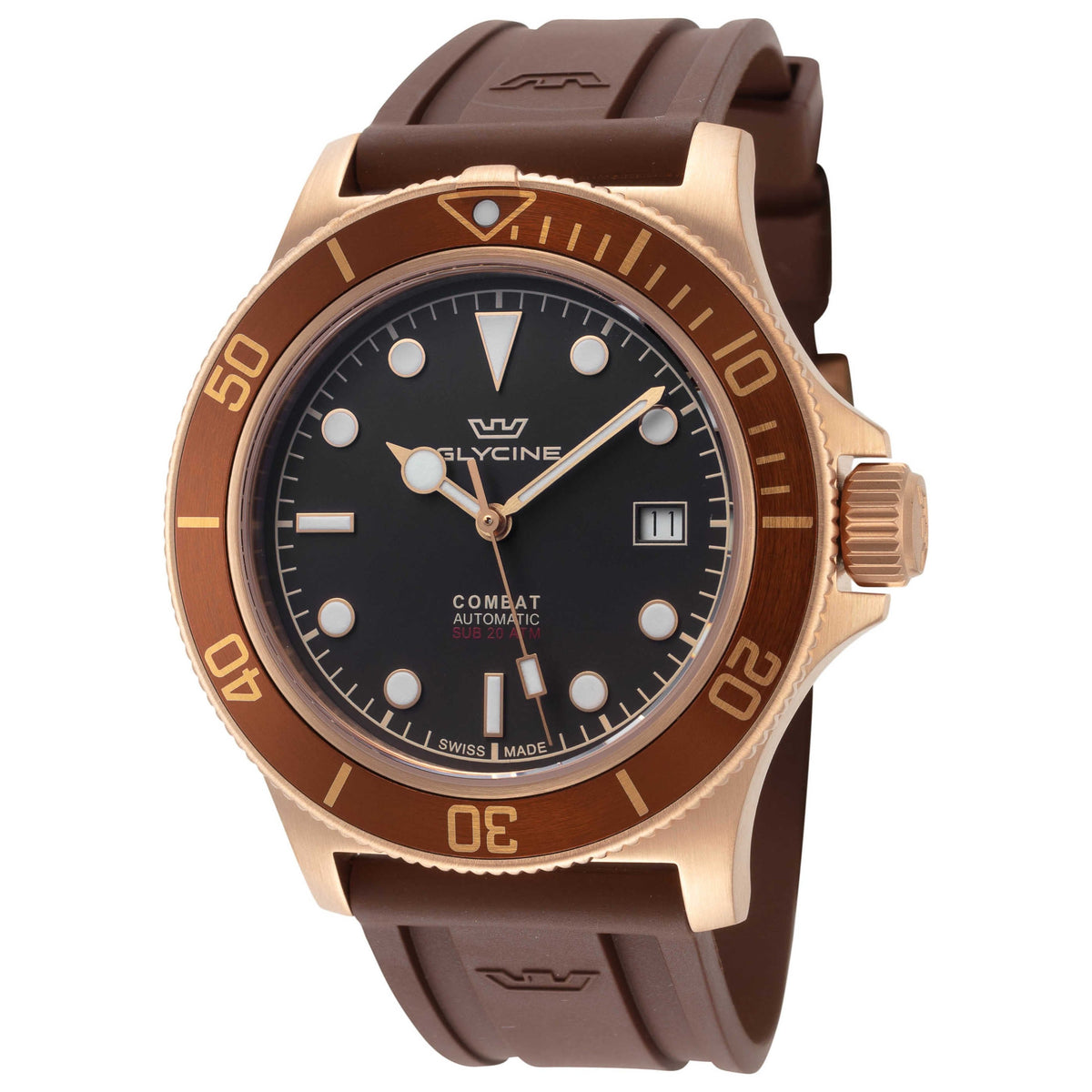 Glycine Combat Sub Bronze Men's Watch GL0324
