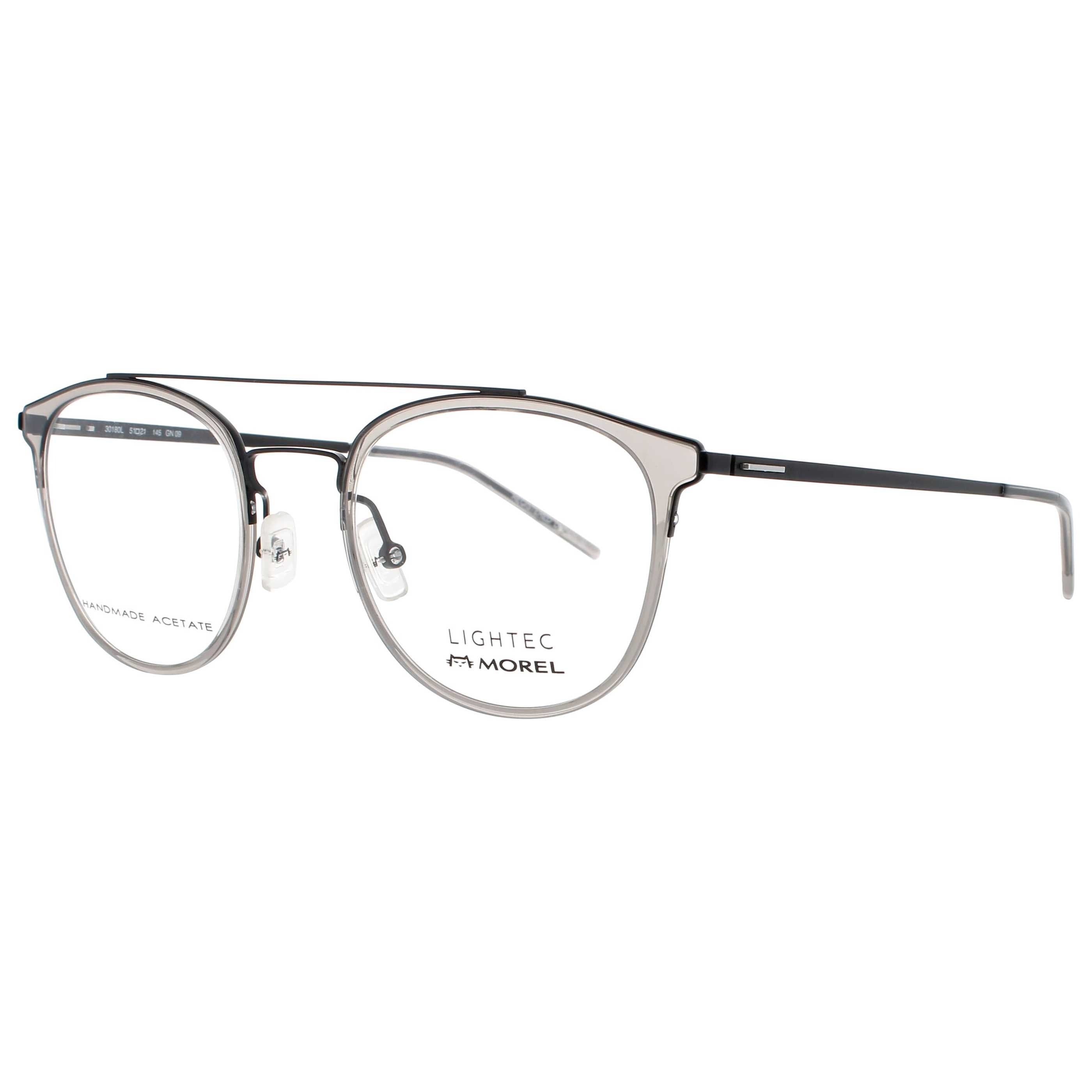 Lightec Men's Eyeglasses LIGHTEC-MOREL-30180L-GN09-51