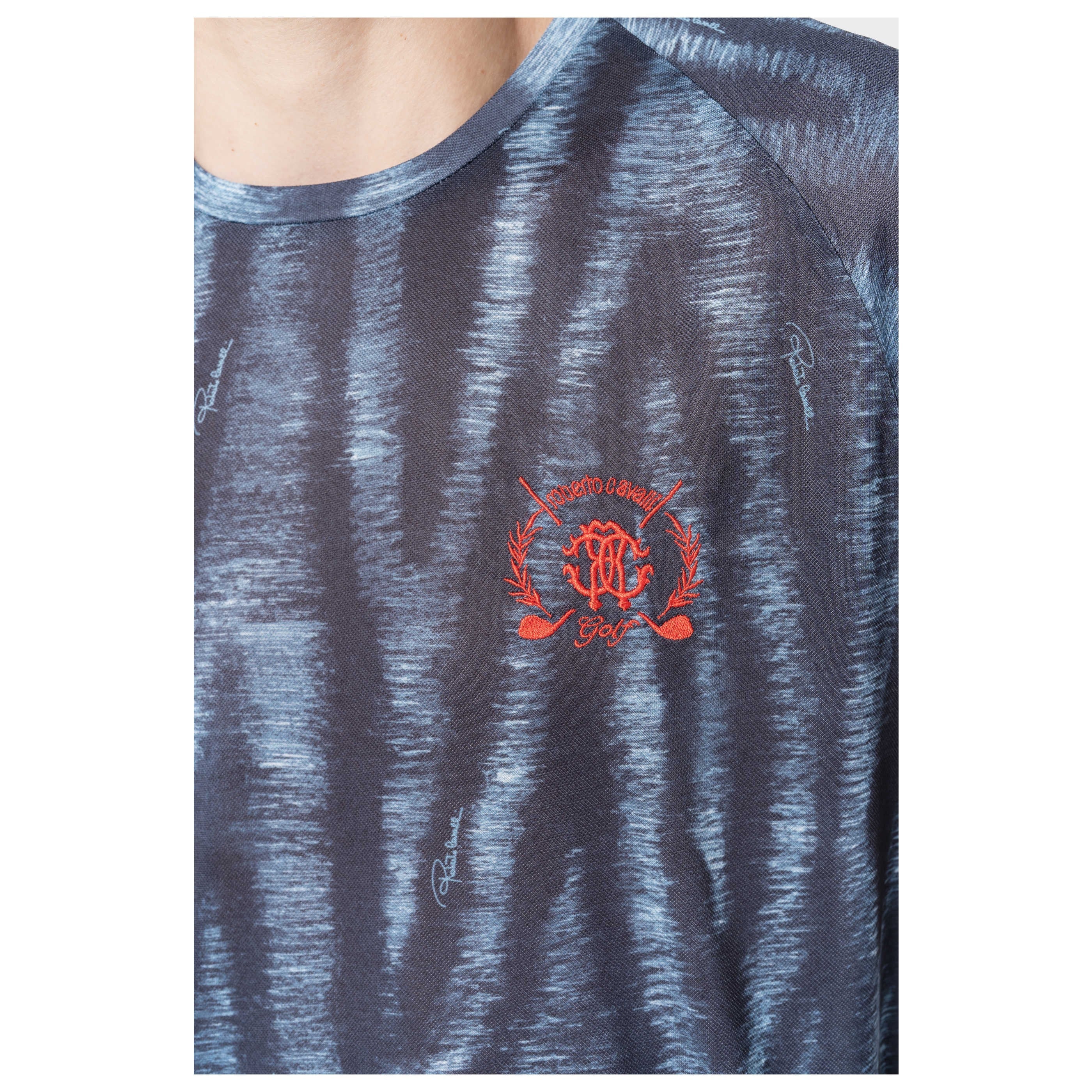 Roberto Cavalli Golf Men's Ergonomic T-Shirt