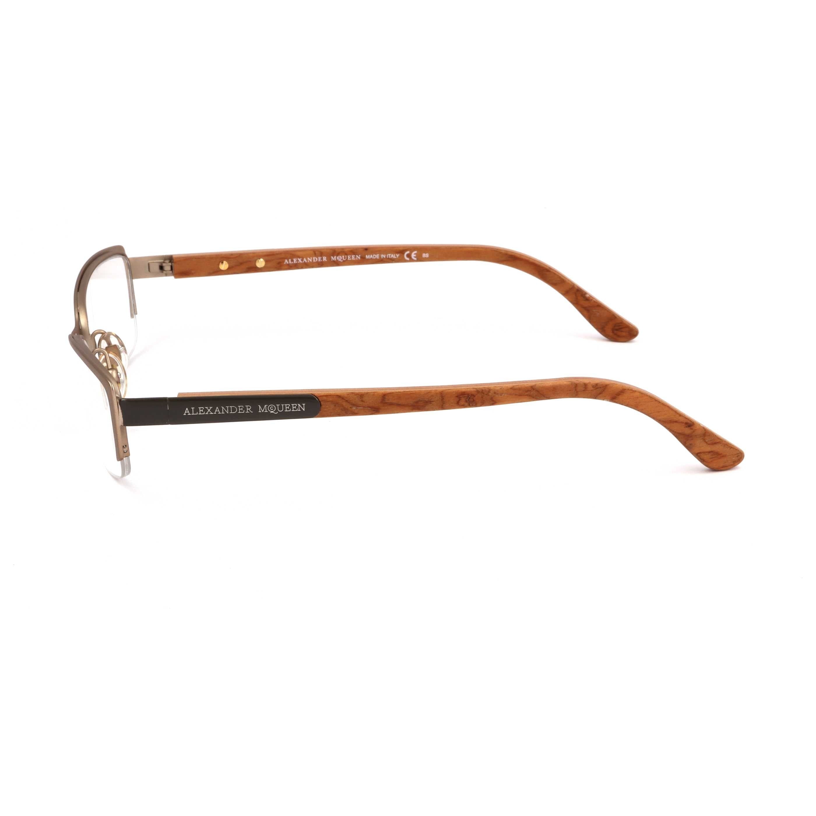 Alexander McQueen Women's Eyeglasses AMQ-4183-WCX-53