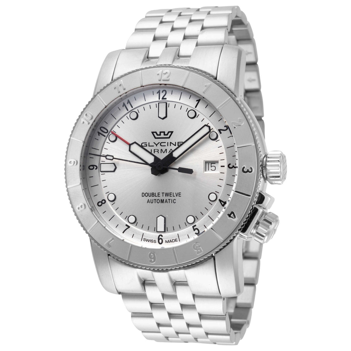 Glycine Ariman Double Twelve Men's Watch GL0555