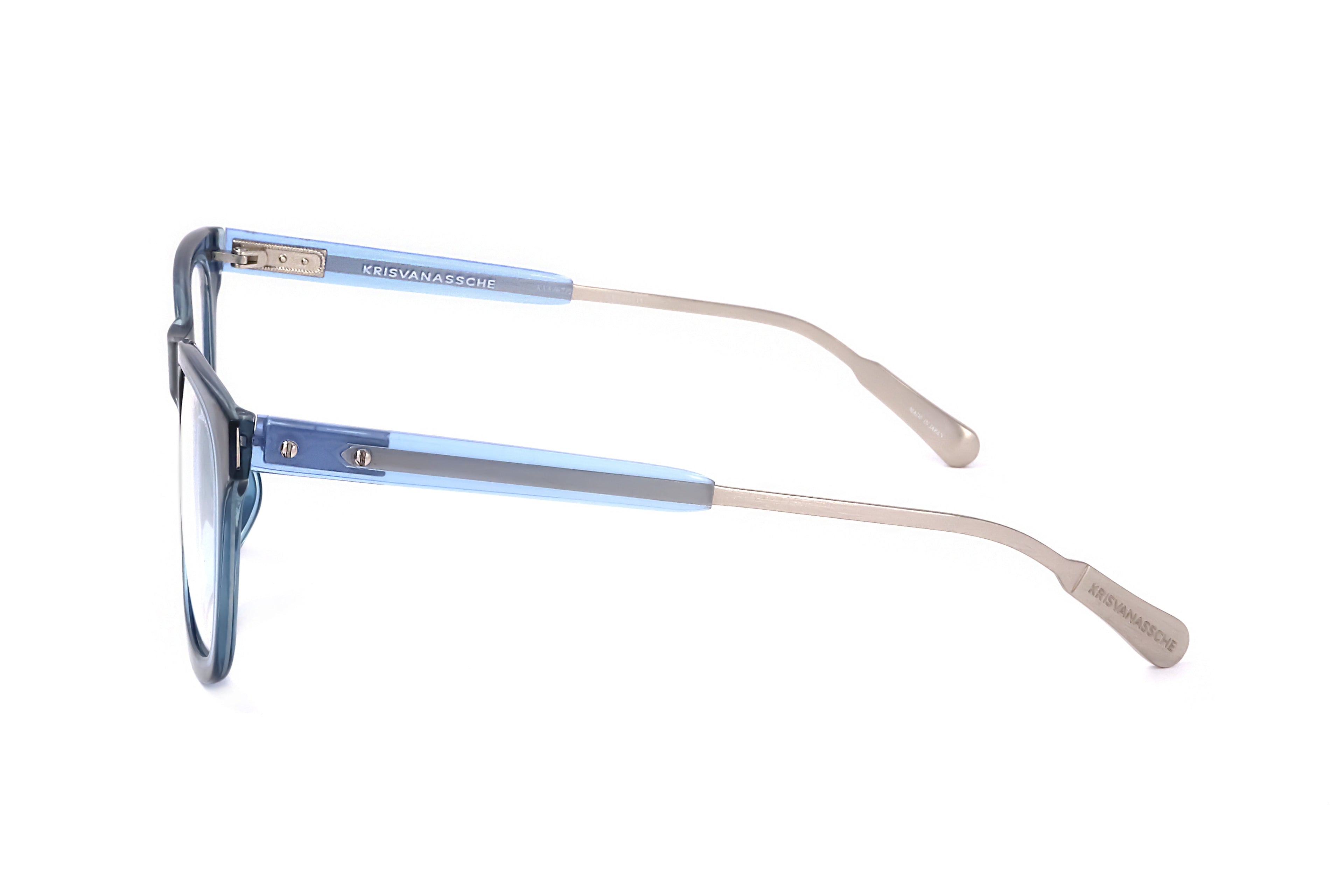 Kris Van Assche by Linda Farrow Men's Stainless steel Glasses