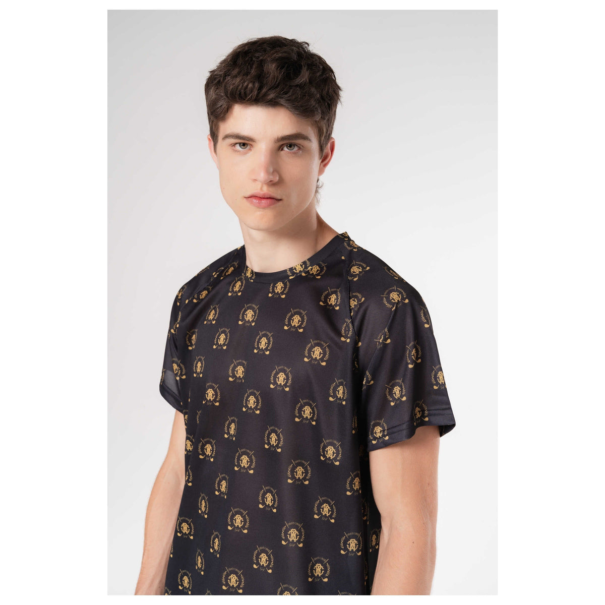 Roberto Cavalli Golf Men's Ergonomic T-Shirt