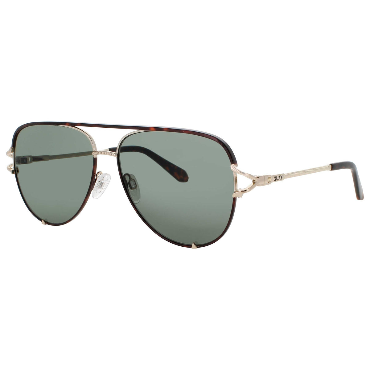 Quay Unisex Sunglasses QUAY-NO-NS-2696-DTRT-GRN