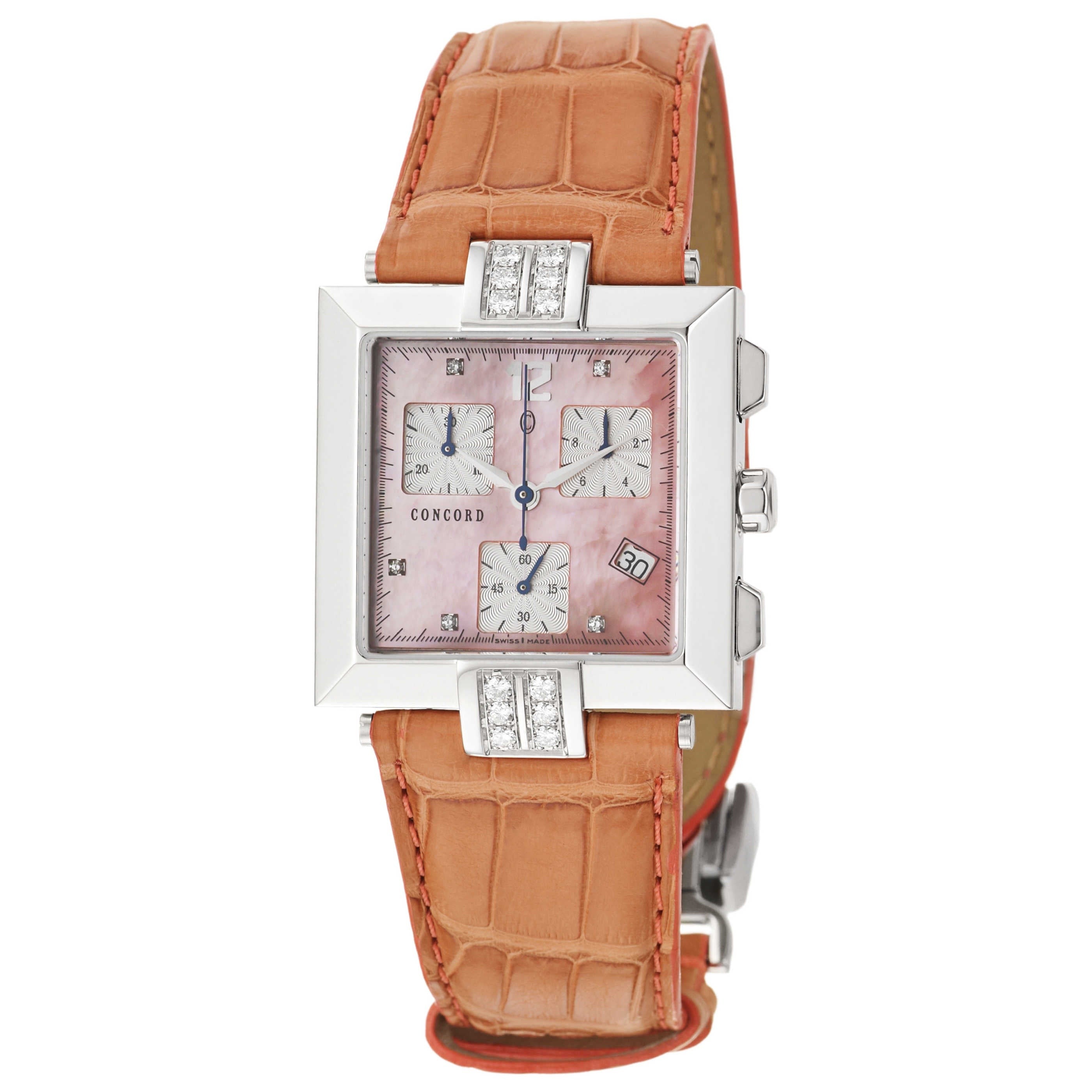 Concord La Scala Square Women's Quartz Watch 0310318