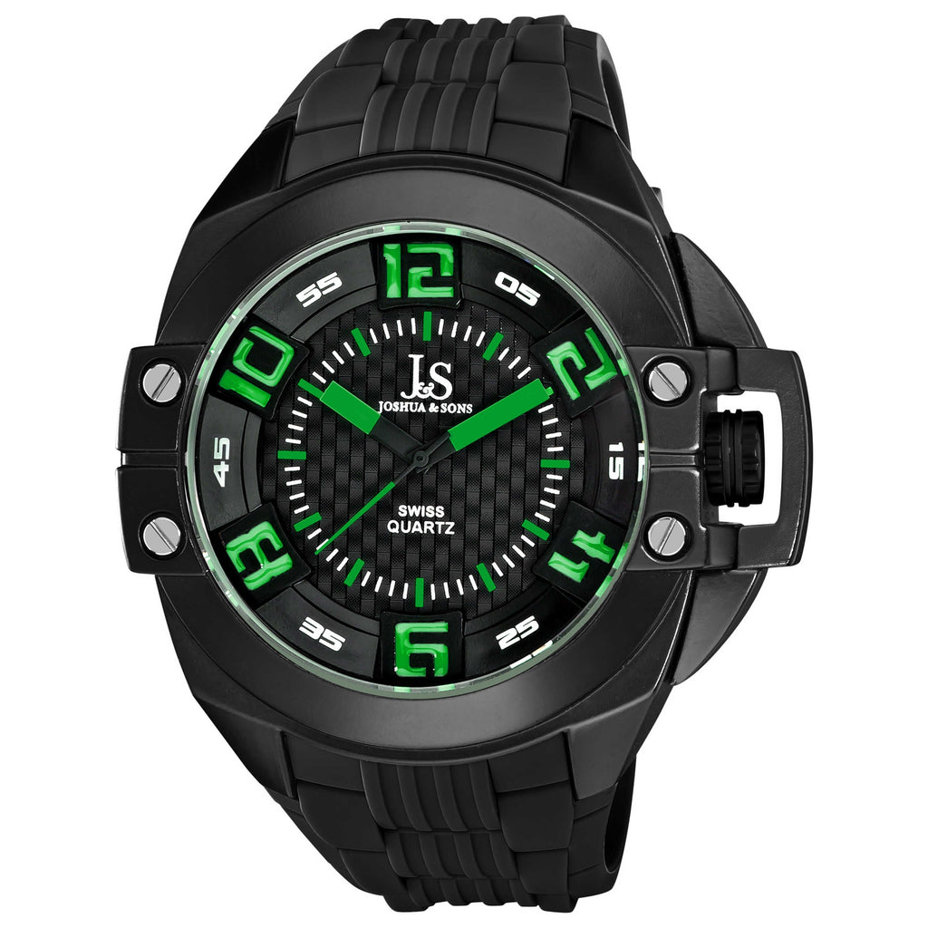 Joshua & Sons Men's Quartz Watch JS-39-BK