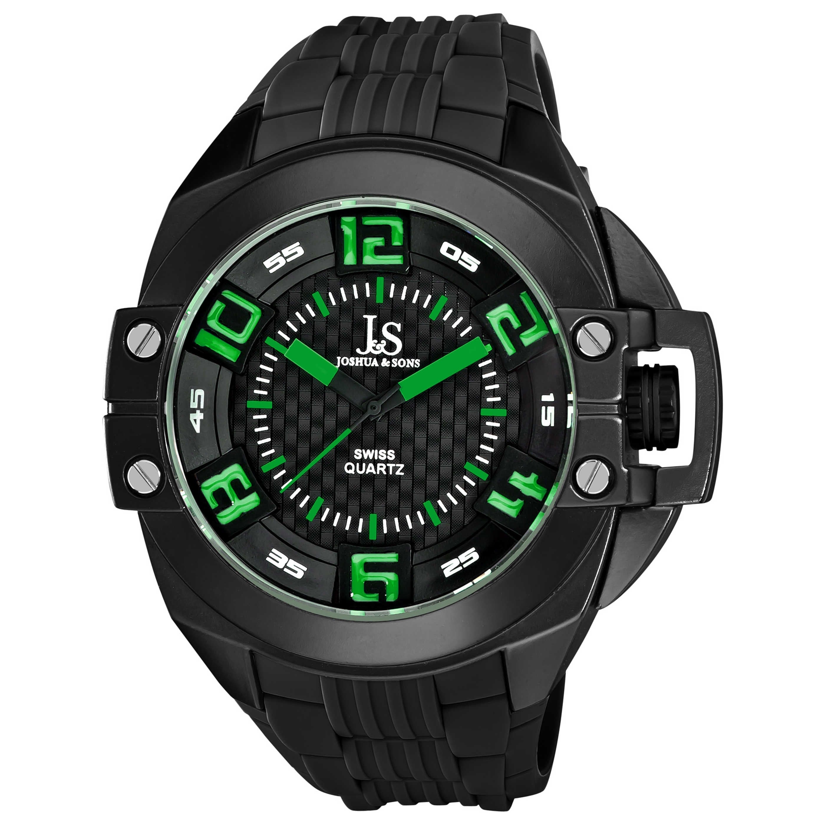 Joshua & Sons Men's Quartz Watch JS-39-BK