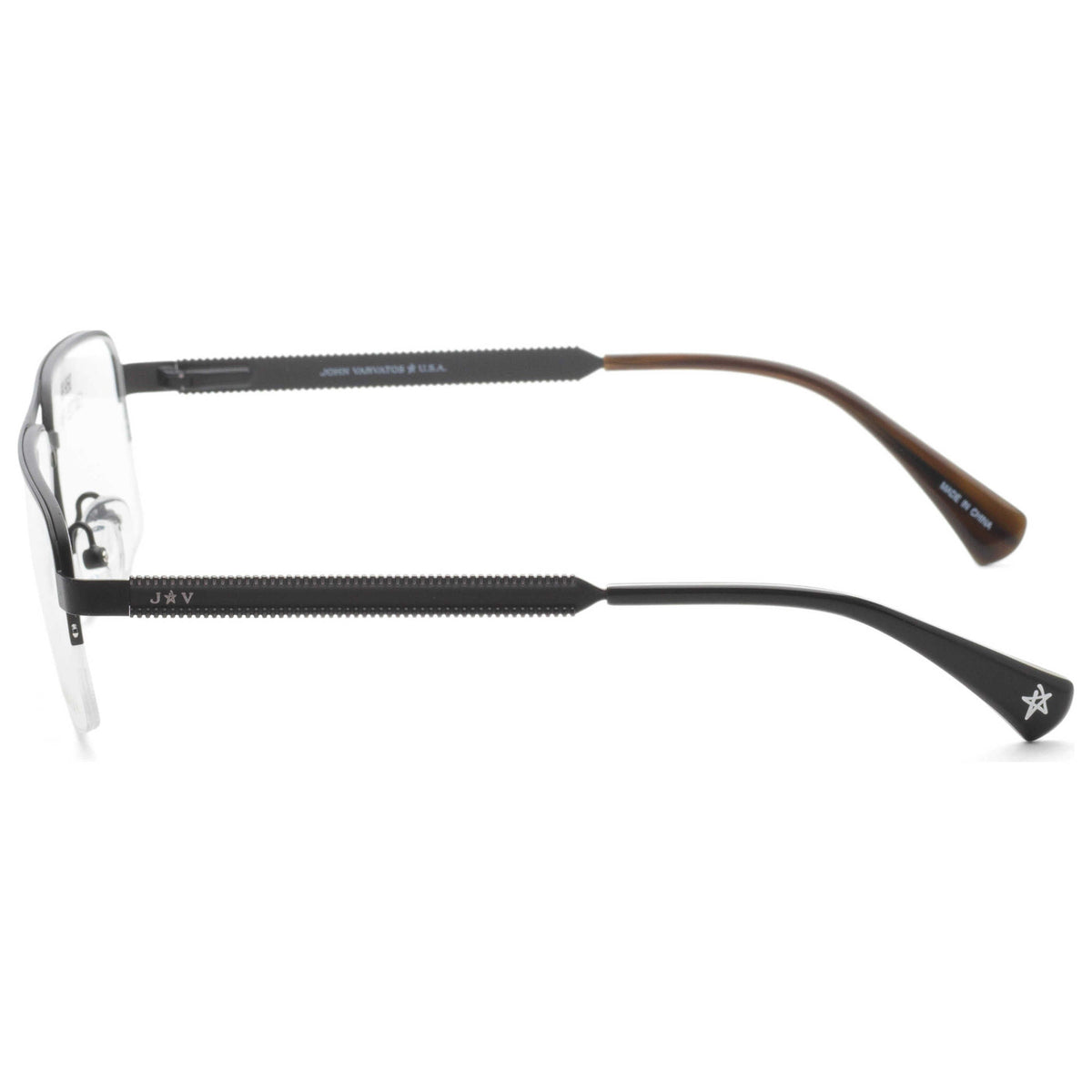 John Varvatos Men's Eyeglasses VJVC005570BLA