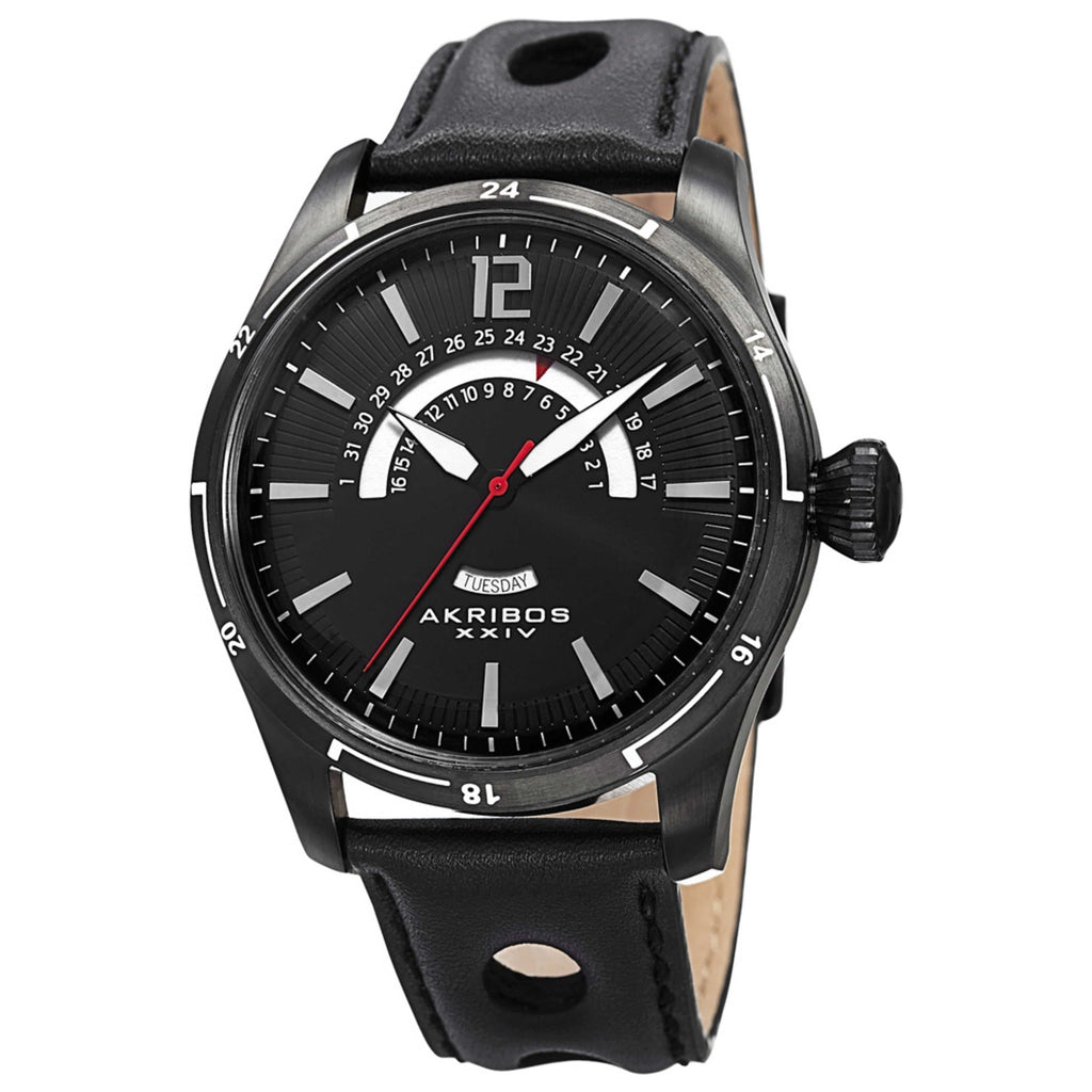 Akribos Xxiv Men's Watch AK850BK