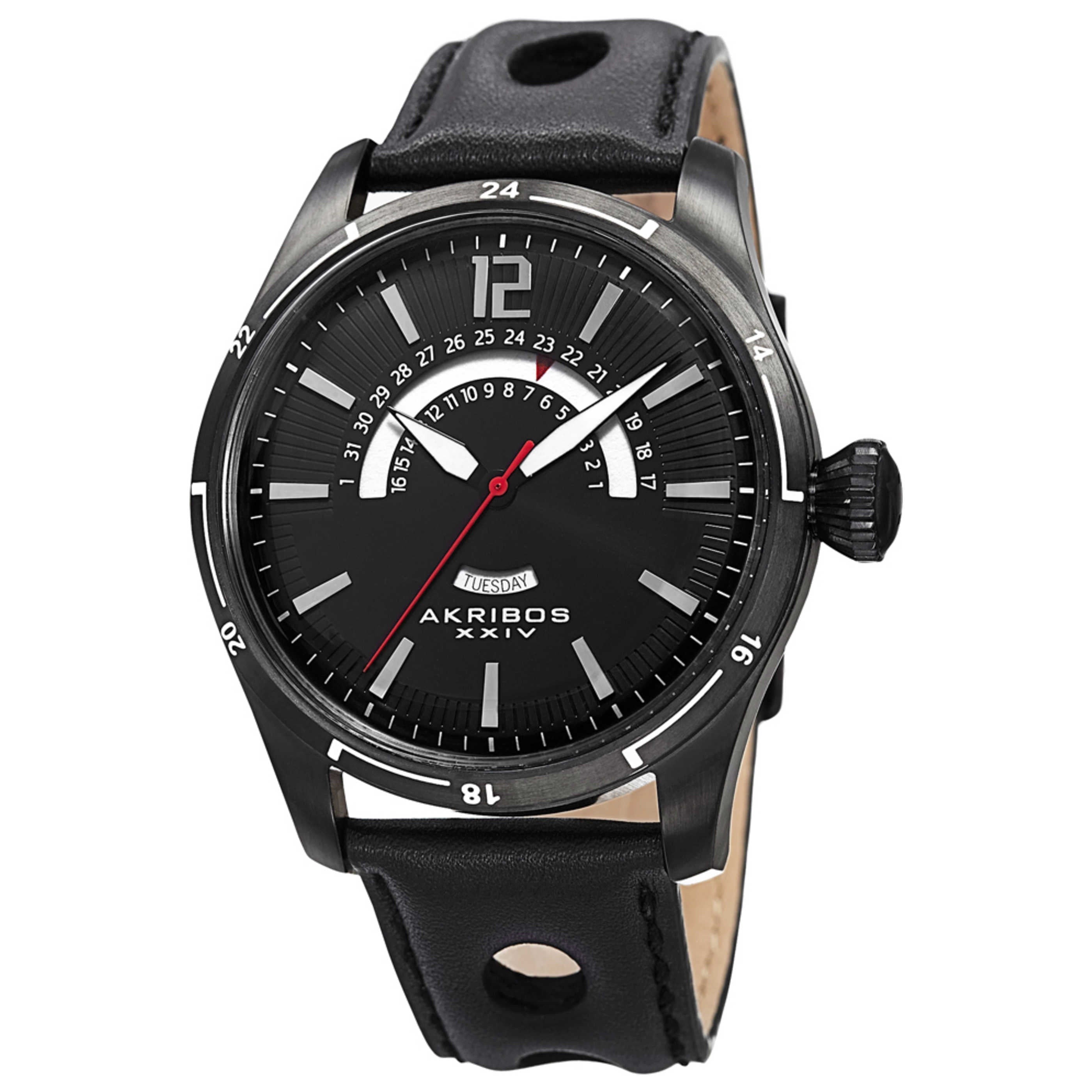 Akribos Xxiv Men's Watch AK850BK