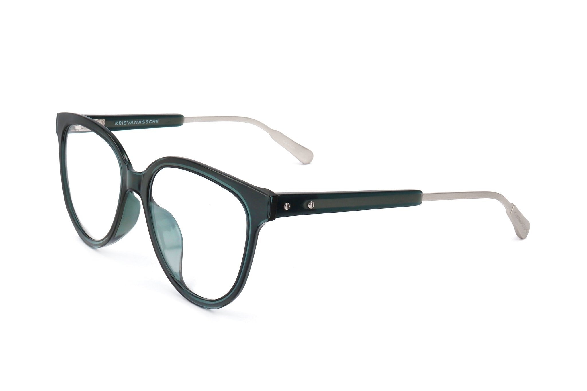 Kris Van Assche by Linda Farrow Men's Stainless steel Glasses
