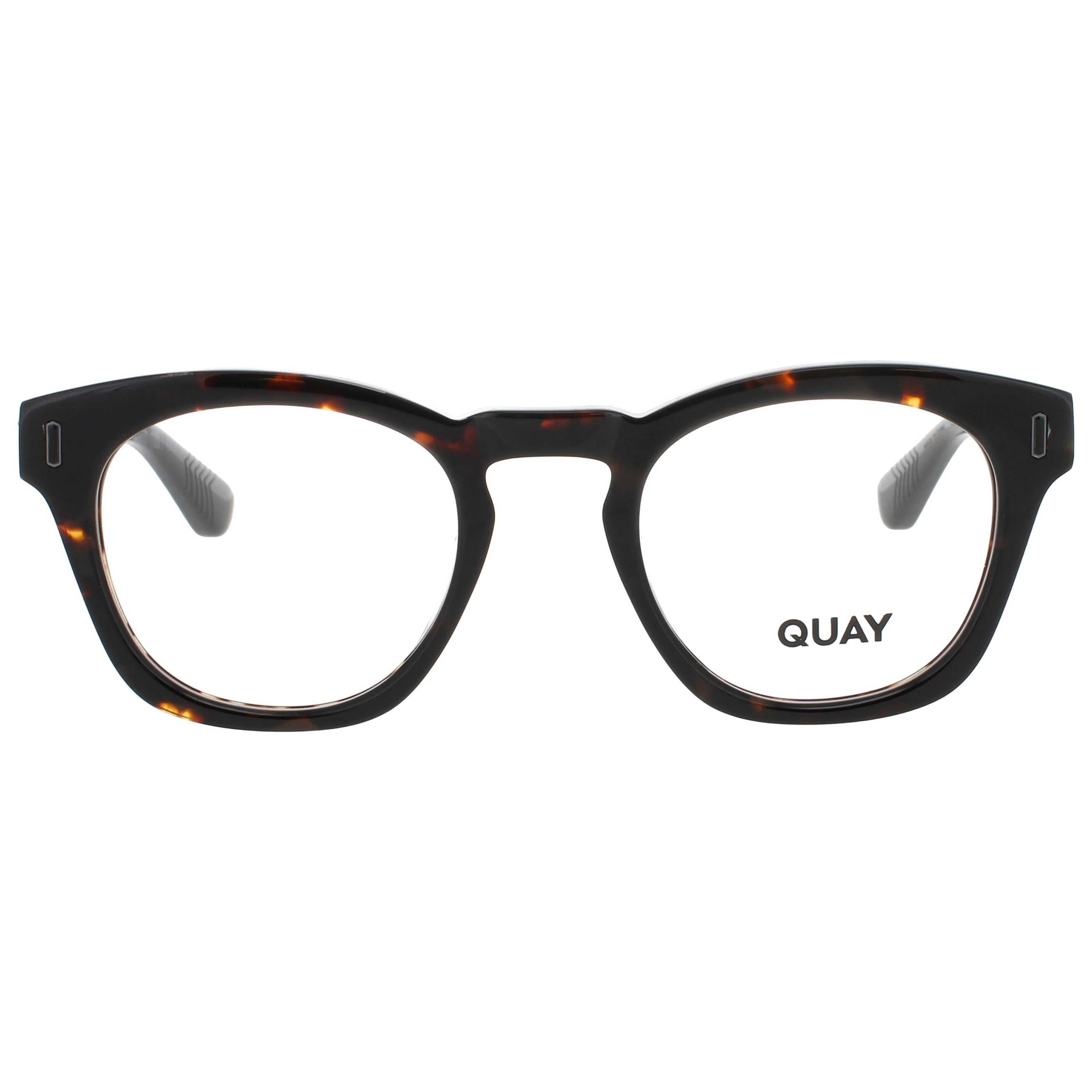 Quay Women's Eyeglasses QUAY-OG-OF-2532-DRKTRT-RX