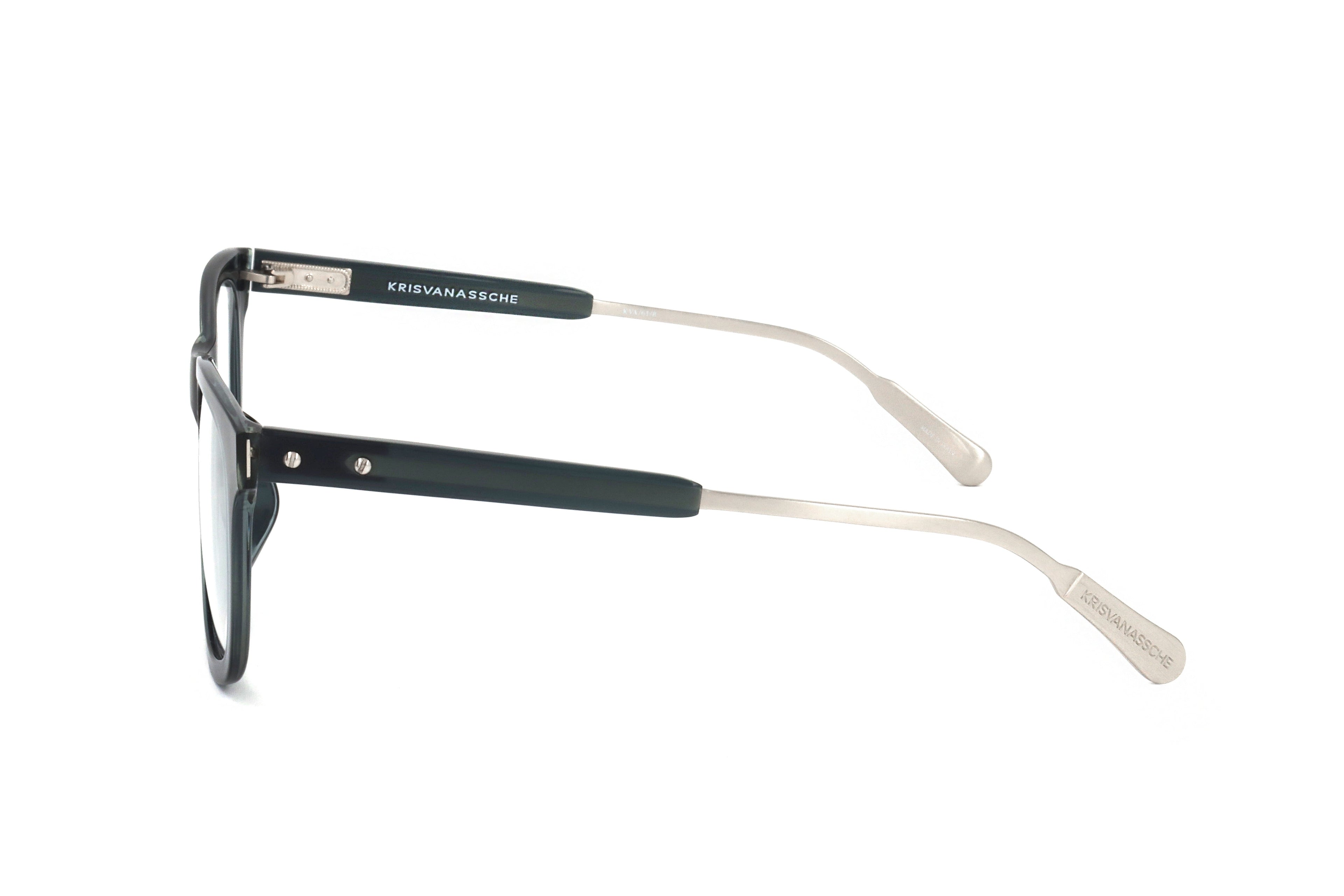Kris Van Assche by Linda Farrow Men's Stainless steel Glasses