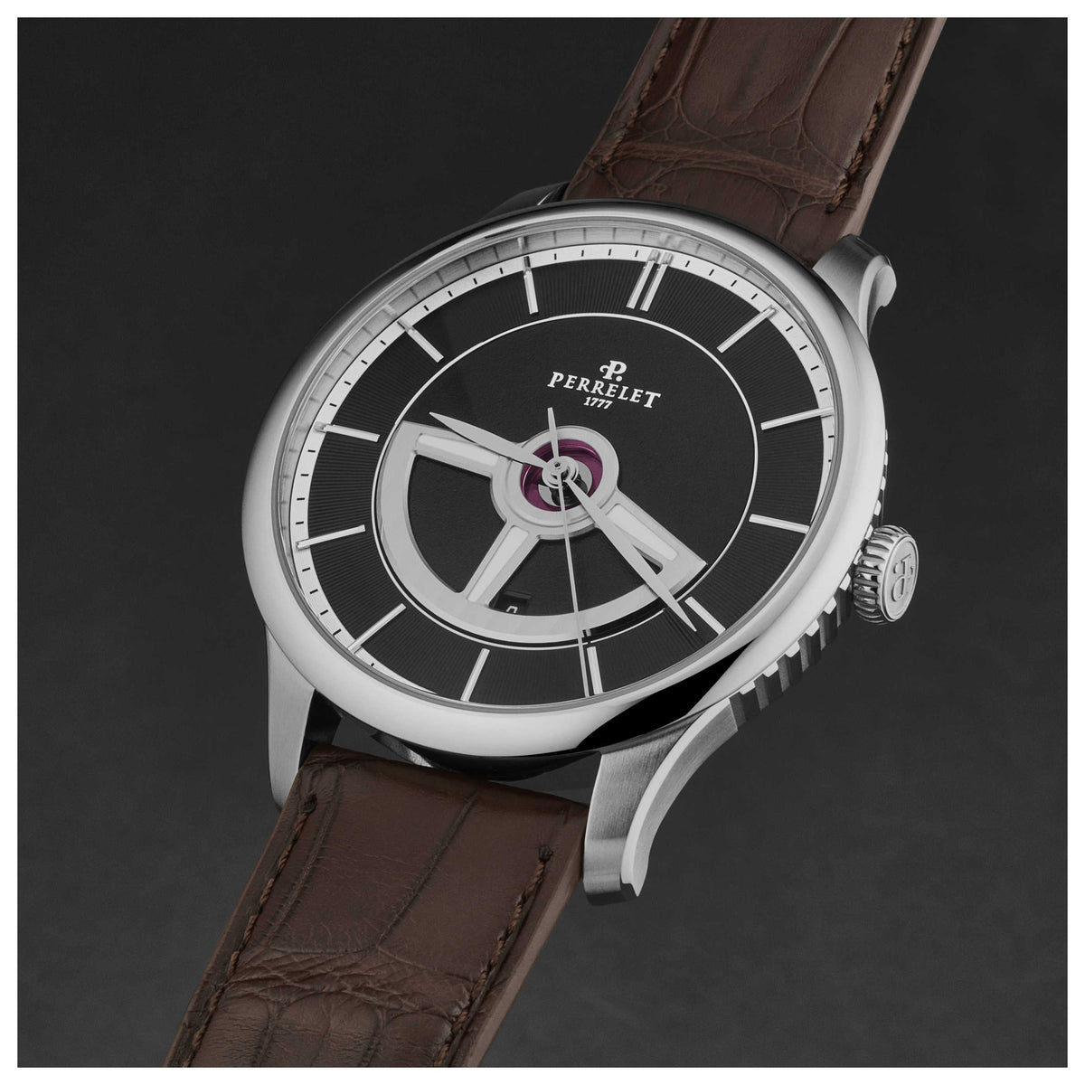 Perrelet First Class Double Rotor Men's Watch A1090/2A