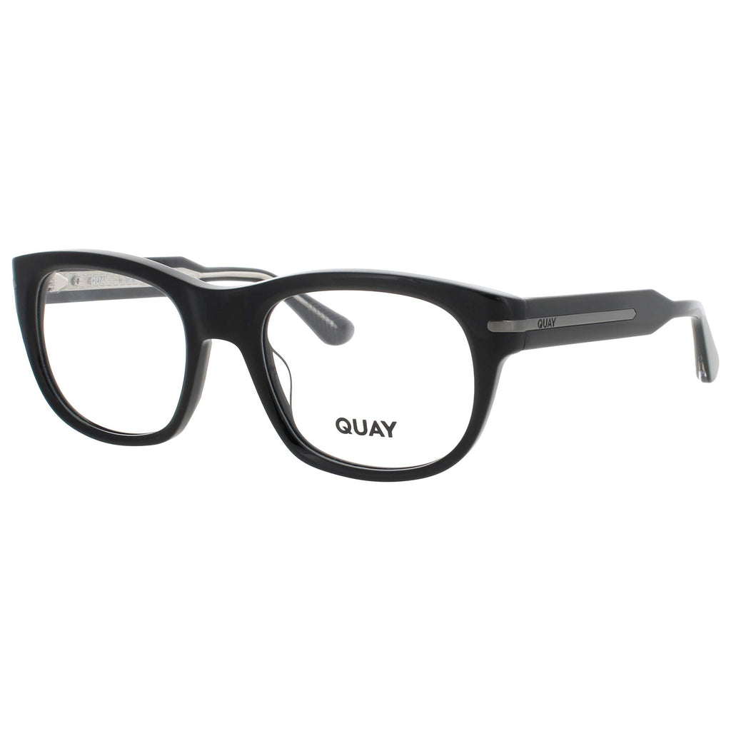 Quay Unisex Eyeglasses QUAY-OG-OF-2608-BLK-RX