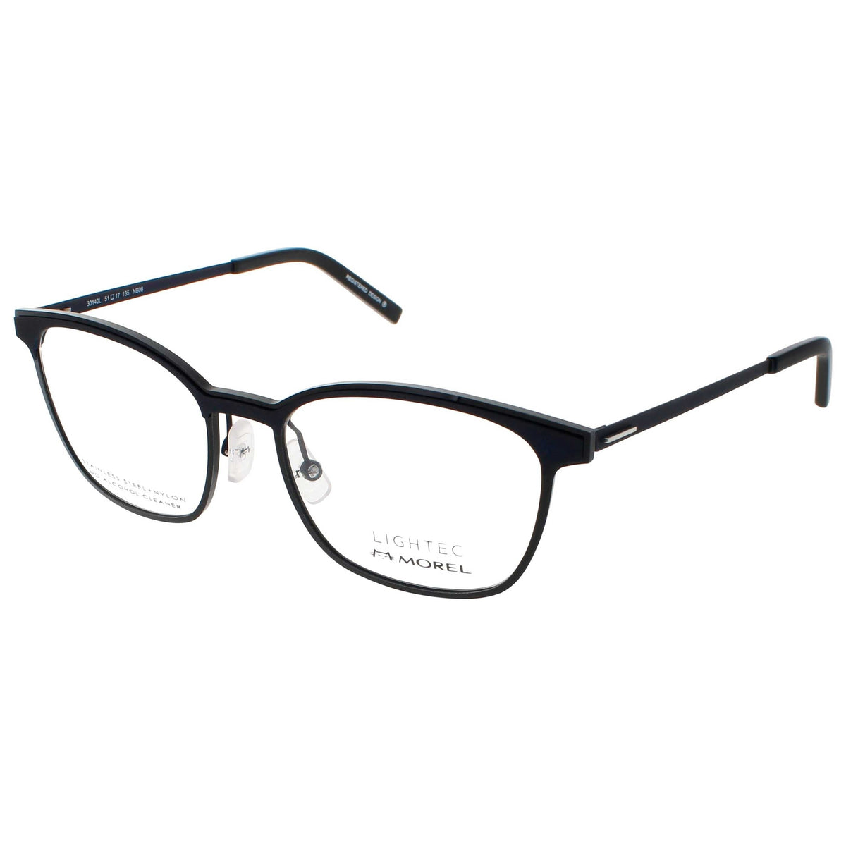 Lightec Men's Eyeglasses LIGHTEC-MOREL-30140L-NB06-51
