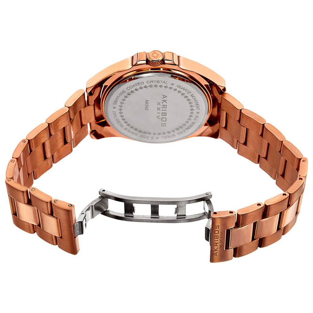 Akribos Xxiv Unisex Watch AK948RGBR