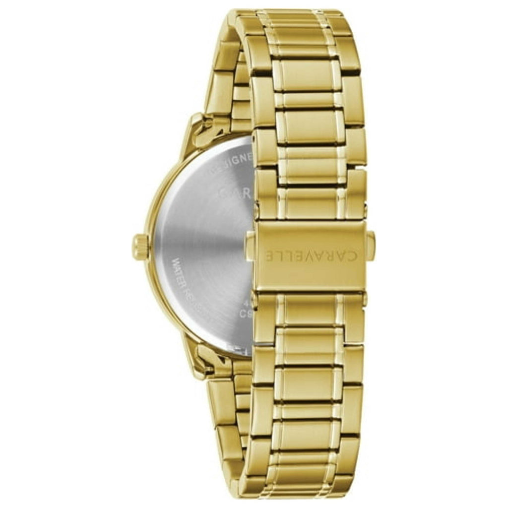 Caravelle by Bulova Gold Tone Men's Watch 44A114