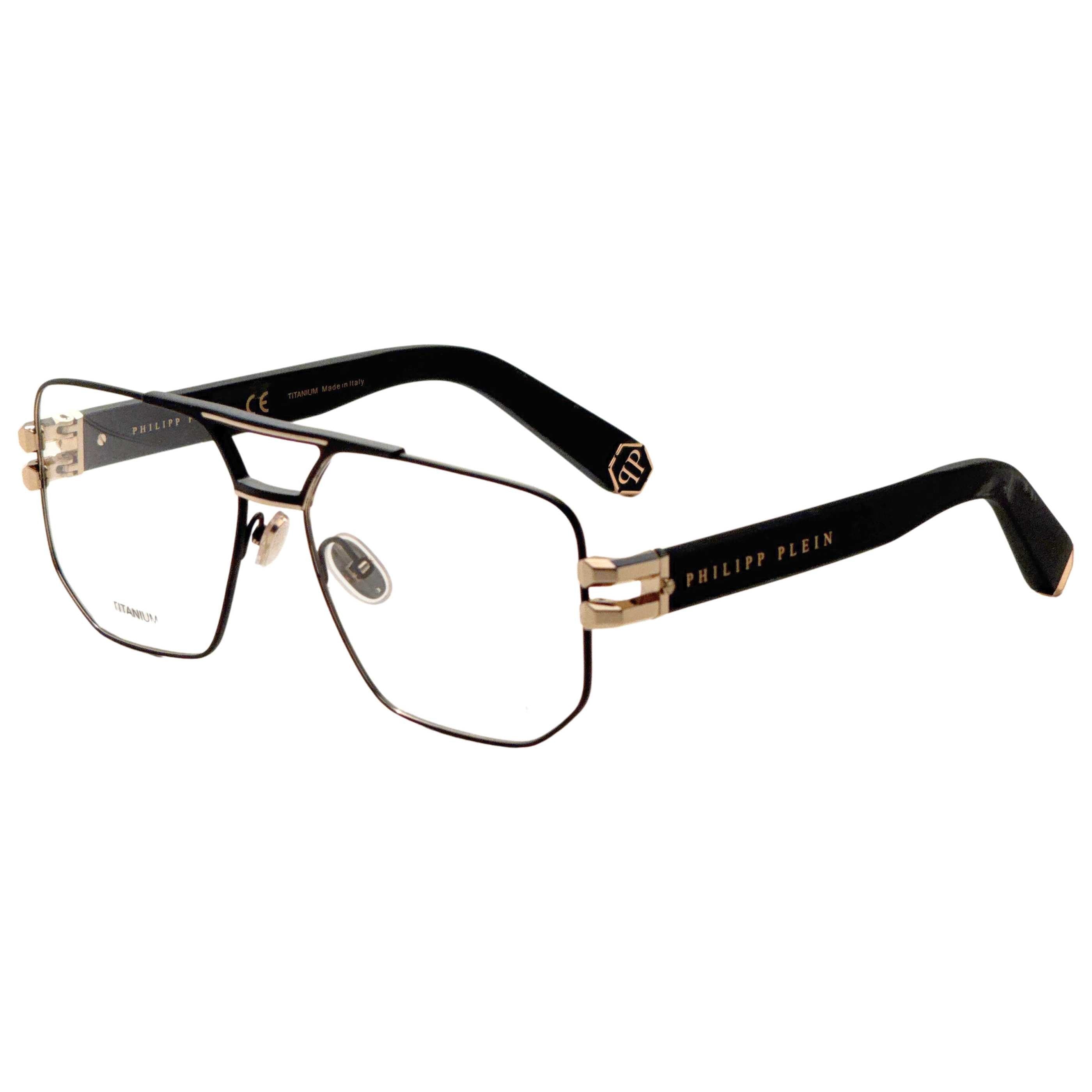 Philipp Plein Men's Eyeglasses VPP022M580302