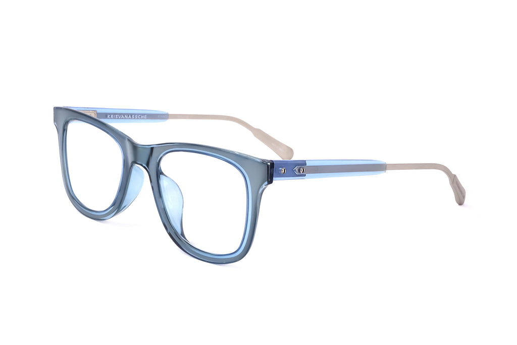 Kris Van Assche by Linda Farrow Men's Stainless steel Glasses