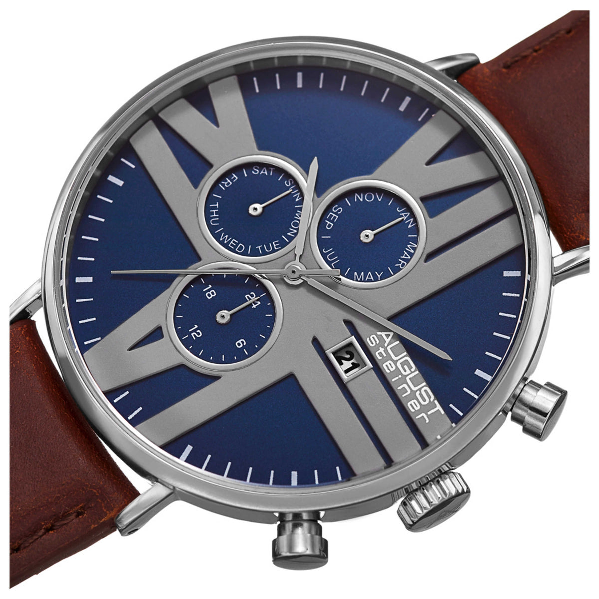 August Steiner Men's Watch AS8212SSBU