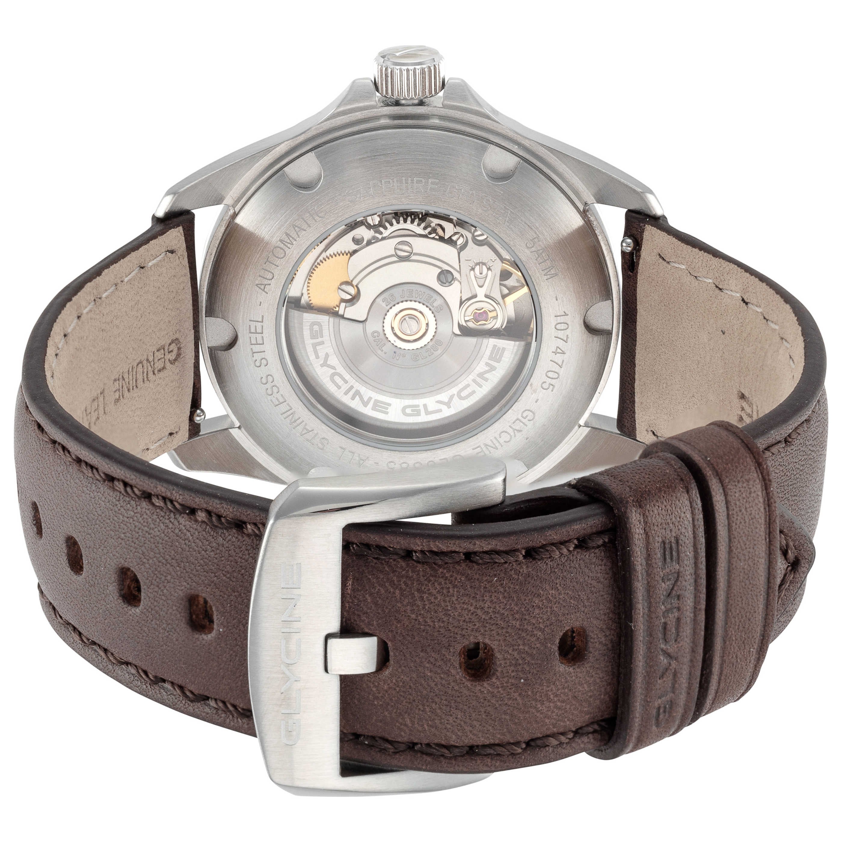 Glycine Combat Classic 40 Moonphase Men's Watch GL0385