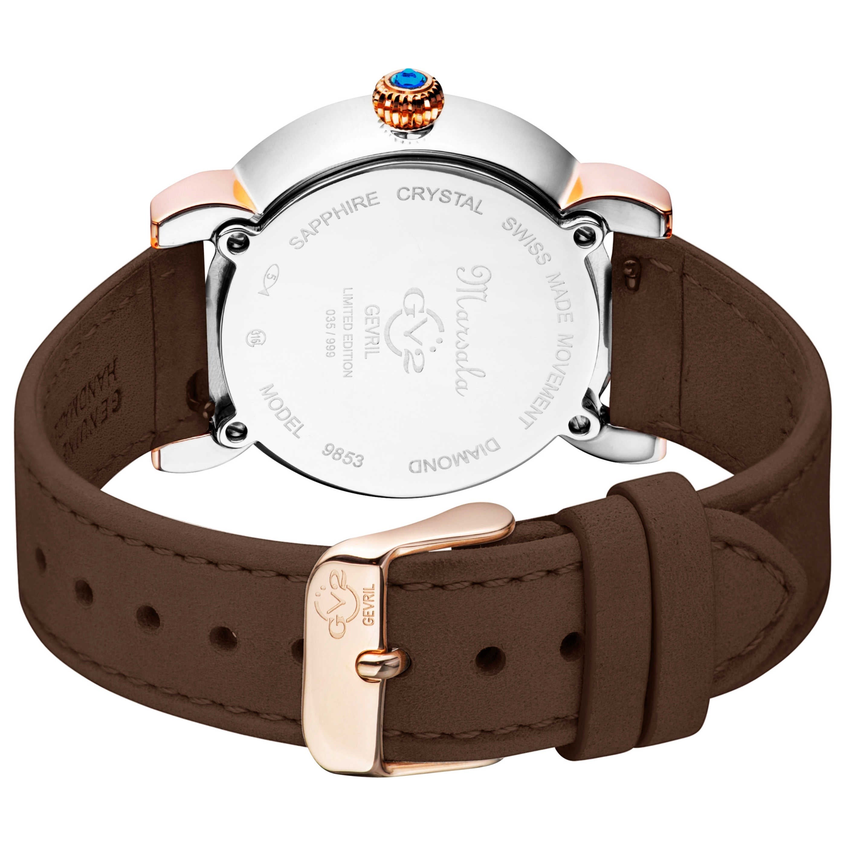 GV2 by Gevril Women's Watch 9855