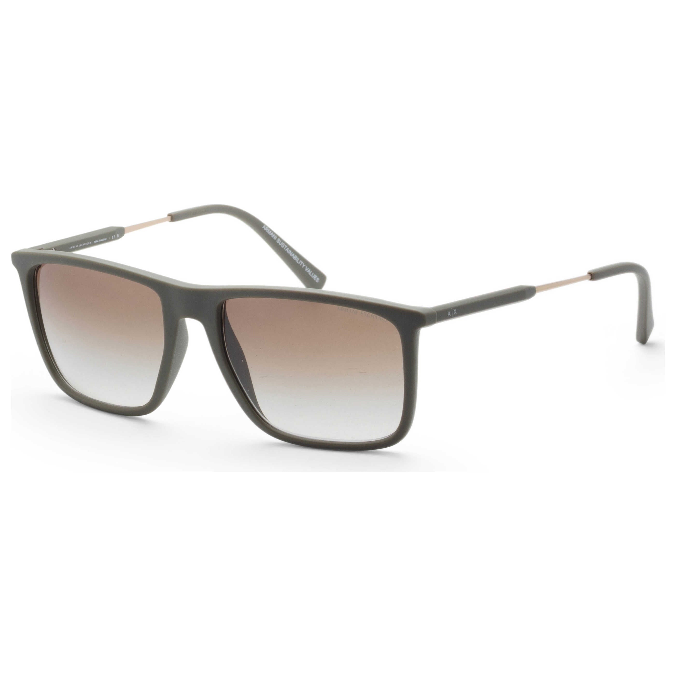 Armani Exchange Men's Sunglasses AX4160S-838113-57