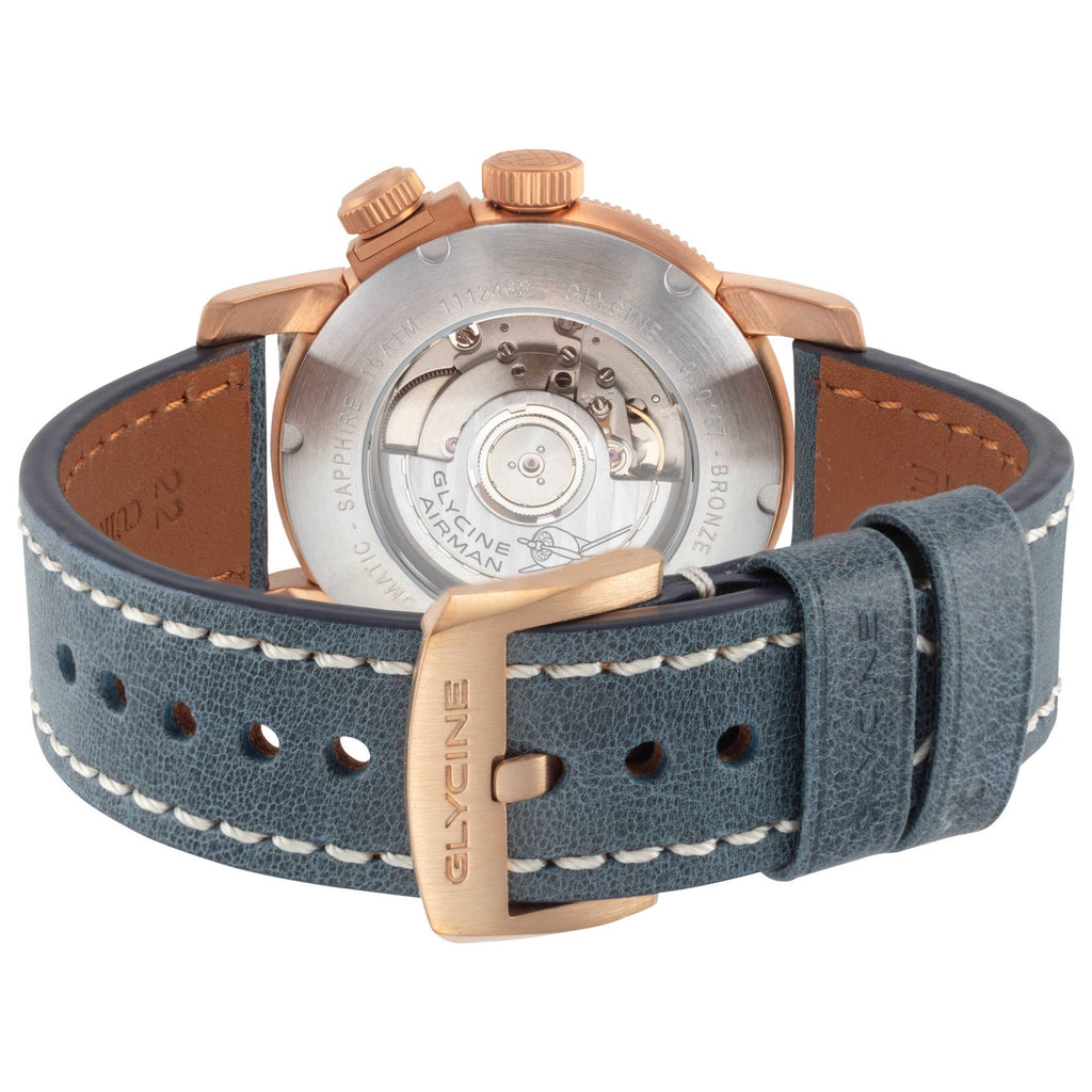 Glycine Airman Contemporary Bronze GMT Men's Watch GL0167