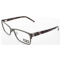 Spy Women's Eyeglasses SPYSONNYBRUSHEDGUNMETALPURPLECAMOTORTOISE-52