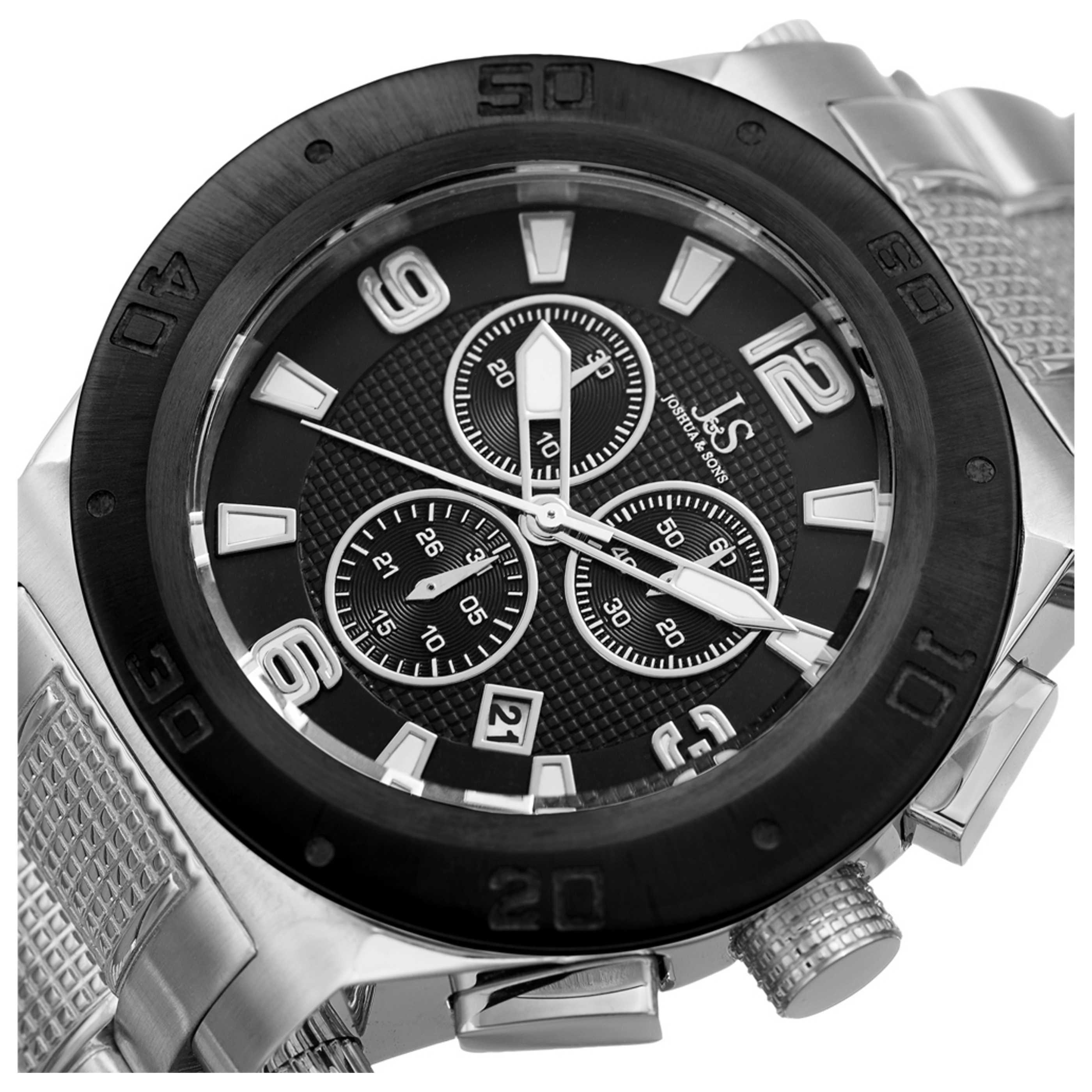 Joshua & Sons Men's Watch JX104SSB