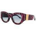 Anna-Karin Karlsson Women's Sunglasses AKK-LUCKY-GOES-TO-VEGAS-CERISE-ZEBRA