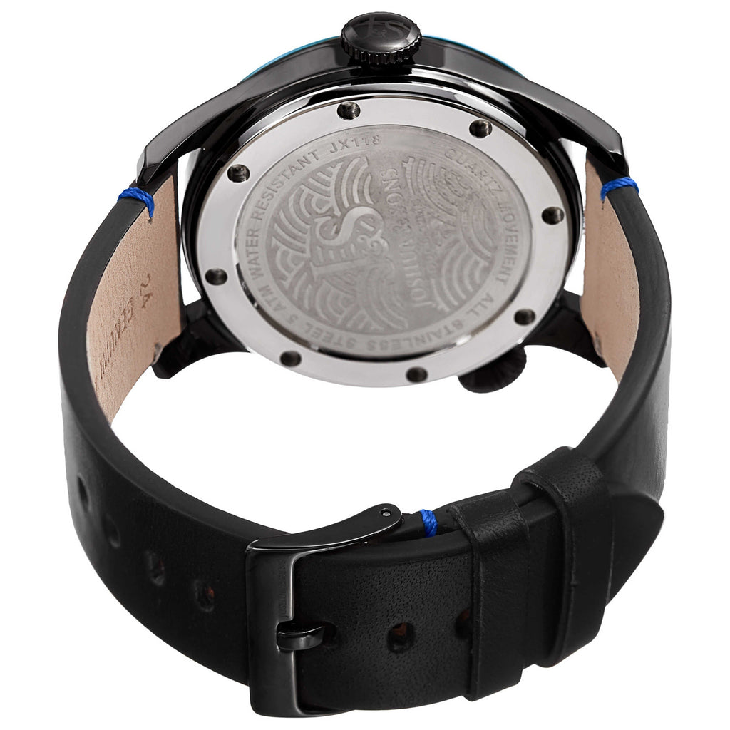 Joshua & Sons Men's Quartz Watch JX118BKBU