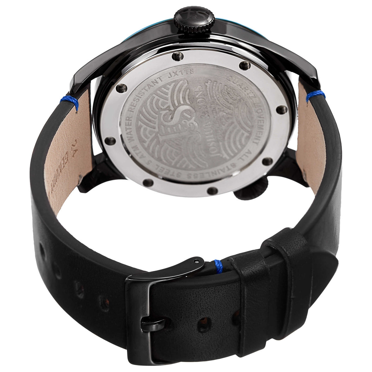 Joshua & Sons Men's Quartz Watch JX118BKBU