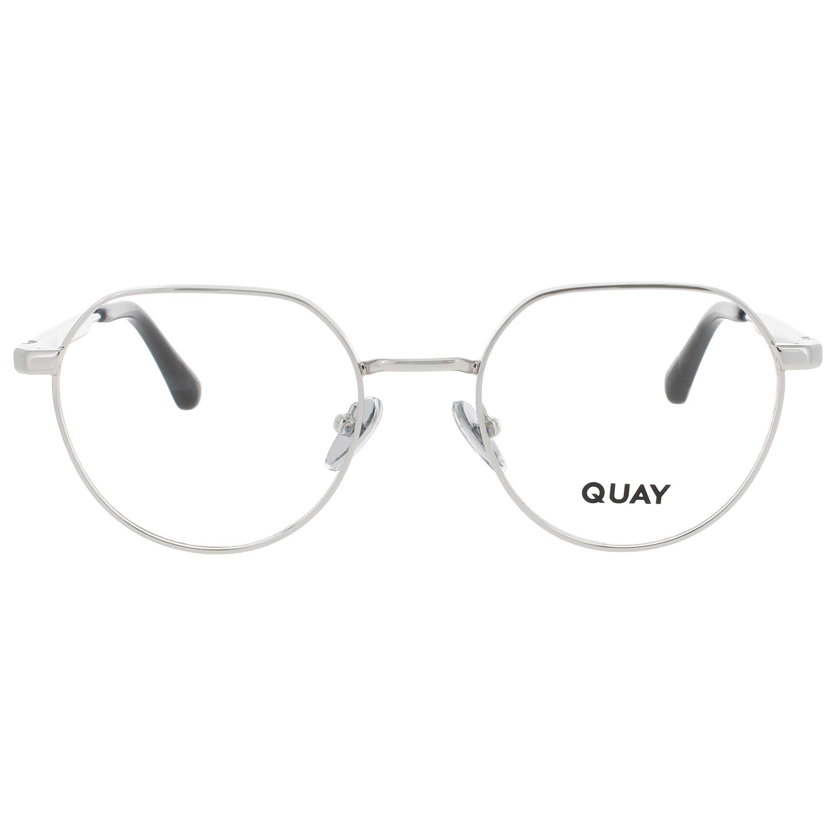 Quay Unisex Eyeglasses QUAY-OG-OF-2522-SLV-RX