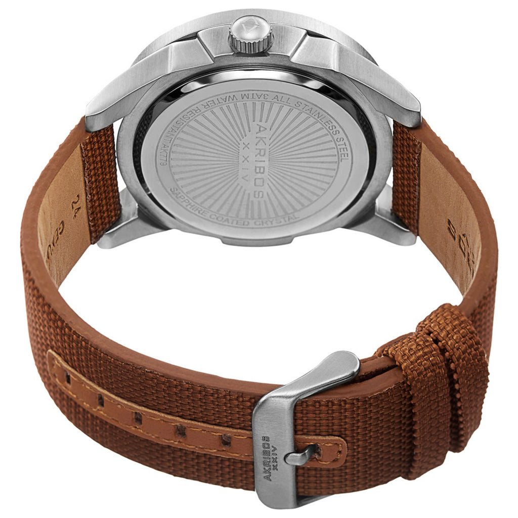 Akribos Xxiv Men's Watch AK779SSBR