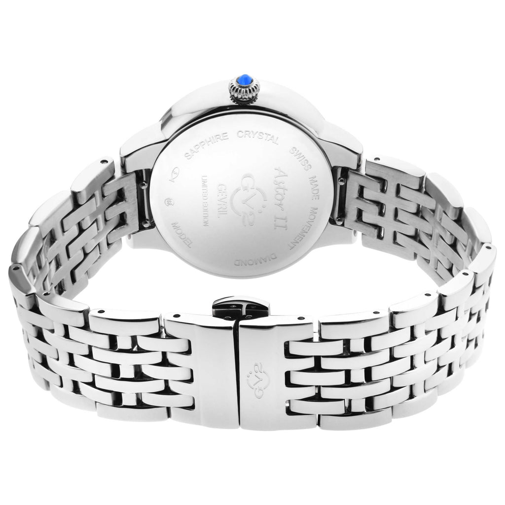 GV2 by Gevril Astor II Women's Watch 9140
