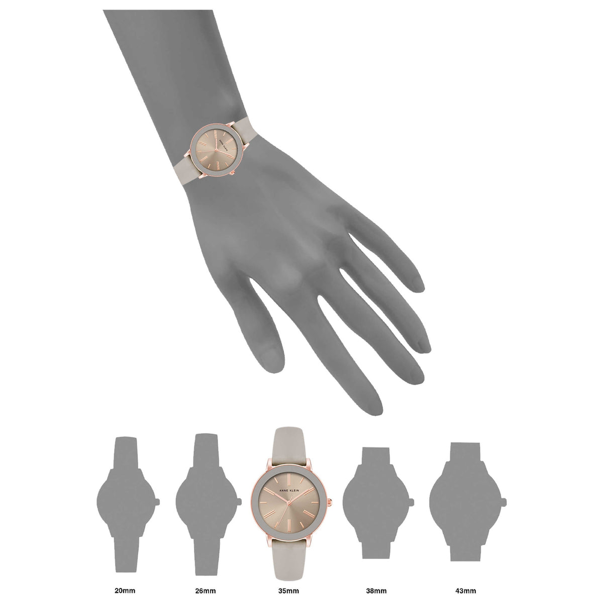 Anne Klein Women's Watch AK-3818RGTP
