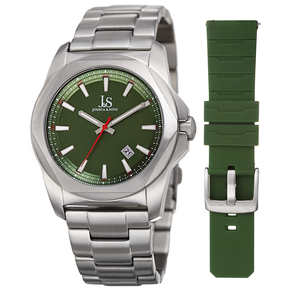 Joshua & Sons Men's Watch JX108GN-BX