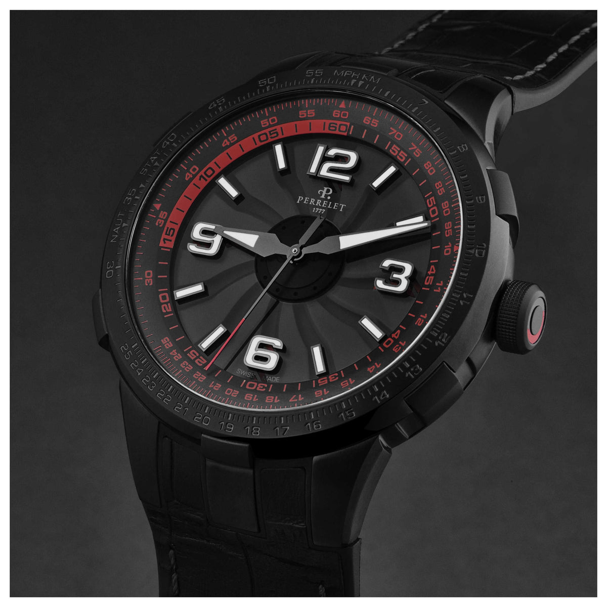 Perrelet Turbine Pilot Men's Watch A1095/3