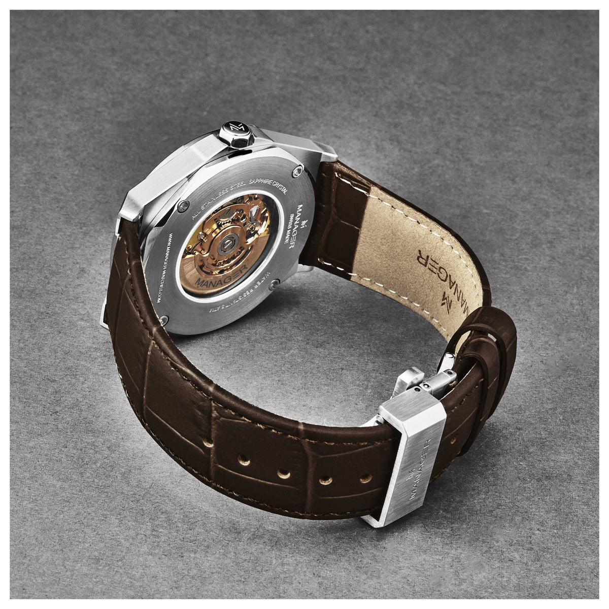 Manager Men's Watch MAN-RO-05-BL